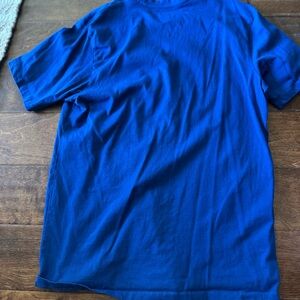 47 Blue and Orange Graphic Tee